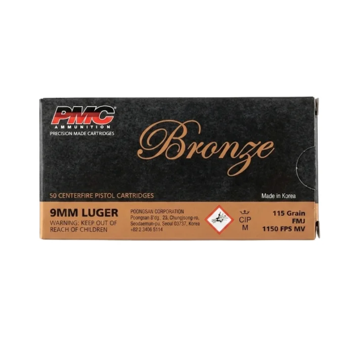 Amunicja PMC 9mm Luger FMJ 115gr